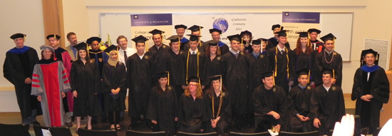 UW ESS UnderGraduate Students of 2011 group photo