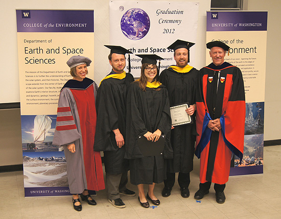 UW ESS UnderGraduate Students of 2012 group photo