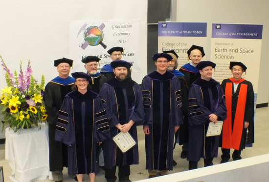 UW ESS UnderGraduate Students of 2013 group photo