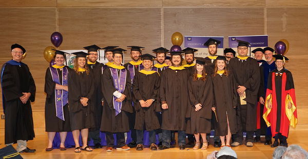 UW ESS Masters Students of 2017 Group Photo